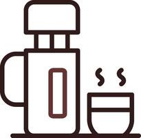 Thermos Creative Icon Design vector