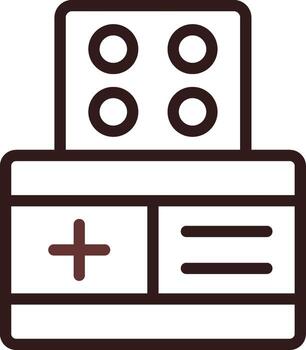 Patch Creative Icon Design vector