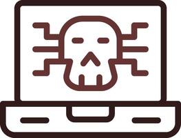 Malware Creative Icon Design vector