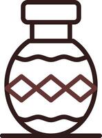 Line Two Color Design vector