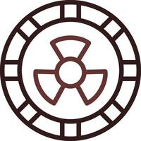 Radiation Creative Icon Design vector