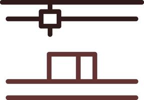 3D Printing Creative Icon Design vector