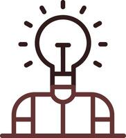 Idea Creative Icon Design vector