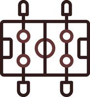 Line Two Color Design vector