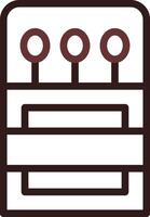 Matches Creative Icon Design vector