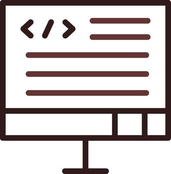 Code Creative Icon Design vector