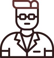 Scientist Creative Icon Design vector