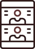 Videocall Creative Icon Design vector