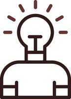 Idea Creative Icon Design vector
