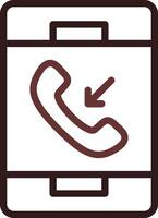 Call Creative Icon Design vector