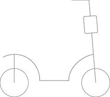 Scooter Creative Icon Design vector