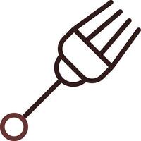 Fork Creative Icon Design vector