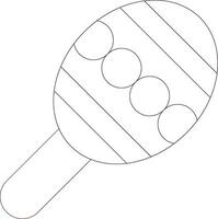 Rattle Creative Icon Design vector