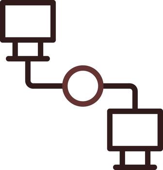 Unstructured Data Creative Icon Design vector