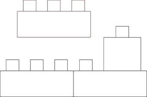 Line Two Color Design vector