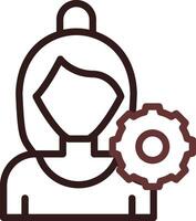 User Settings Creative Icon Design vector