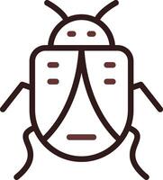 Bug Creative Icon Design vector