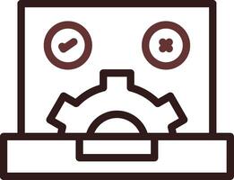 QA Testing Creative Icon Design vector