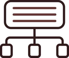 Information Architecture Creative Icon Design vector
