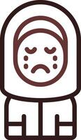 Widow Creative Icon Design vector