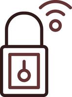 Smart Security Creative Icon Design vector