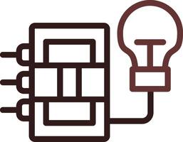 Circuit Creative Icon Design vector