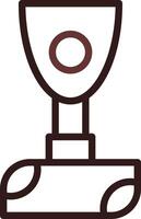Smart Prosthesis Creative Icon Design vector