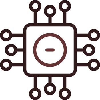 Embedded Devices Creative Icon Design vector