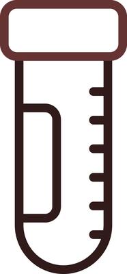 Test Tube Creative Icon Design