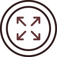 Expand Creative Icon Design vector