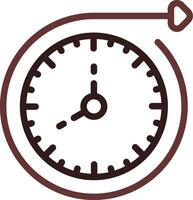 Time Forward Creative Icon Design vector