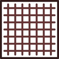 Grid Creative Icon Design vector