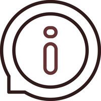 Line Two Color Design vector