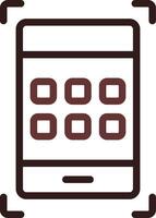 Task Organization App Creative Icon Design vector