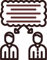 Line Two Color Design vector