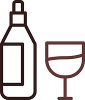 Wine Creative Icon Design vector