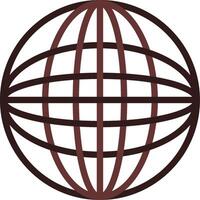 Globe Creative Icon Design vector