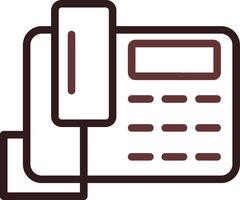 Telephone Creative Icon Design vector