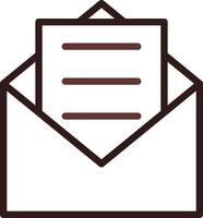 diseño de icono creativo de correo electrónico vector