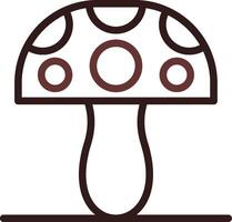 Fungus Creative Icon Design vector