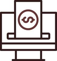 Crowdfunding Platform Creative Icon Design vector