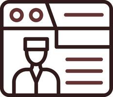 Documentation Portal Creative Icon Design vector