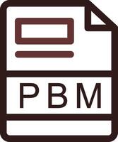 PBM Creative Icon Design vector