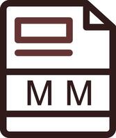 MM Creative Icon Design vector