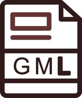 GML Creative Icon Design vector