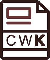 CWK Creative Icon Design vector