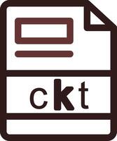 ckt Creative Icon Design vector