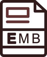 EMB Creative Icon Design vector