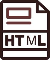 html creativo icono diseño vector