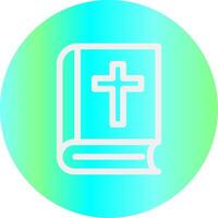 Bible Creative Icon Design vector